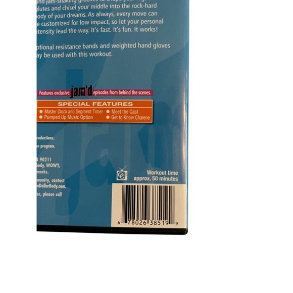 Turbo Jam Punch Kick & Jam 2007 DVD Fitness Workout Chalene Johnson Pre-Owned - Picture 4 of 4